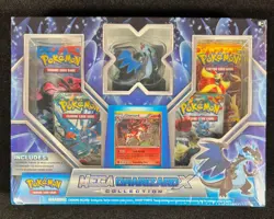 POKEMON 2014 MEGA CHARIZARD X COLLECTION BOX CHARIZARD COSMOS FOIL XY FLASHFIRE - Image 1