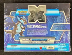 POKEMON 2014 MEGA CHARIZARD X COLLECTION BOX CHARIZARD COSMOS FOIL XY FLASHFIRE - Image 4