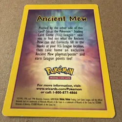 Ancient Mew Movie Promo Holo Pokemon WOTC NM - Image 5