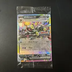 Pokemon TCG: Umbreon Ex Stamped Prismatic Evolutions Promo Sealed 060/131 - Image 1