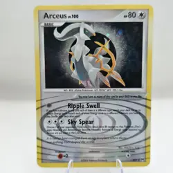 Arceus (AR5) Platinum Arceus - Vintage Pokemon TCG Holo Rare - Lightly Played - Image 1