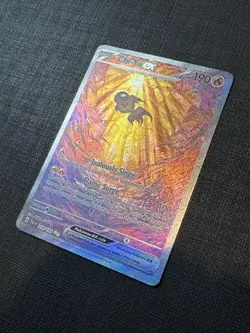 Pokemon TCG Chi-Yu EX 259/193 Holo Paldea Evolved EX NM Condition - Image 2