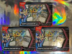 Pokemon TCG: Journey Together SV09 Hop's Zacian ex Box Lot of 3 ✅ Factory Sealed - Image 1