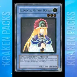 YUGIOH Elemental Mistress Doriadon TLM-EN034 Ultimate - NM-/VLP+ - Image 1