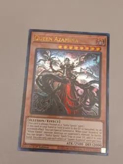 Queen Azamina - SUDA-EN009 - Ultra Rare - 1st Edition Yu-Gi-Oh! NM - Image 1