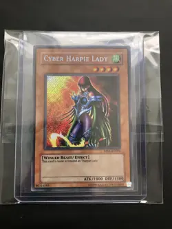 Yu-Gi-Oh! TCG Cyber Harpie Lady Retro Pack RP01-EN096 (OG Print!). VLP - Image 1