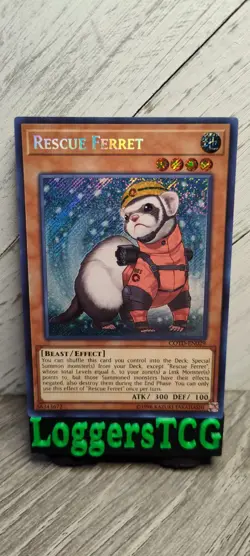 Yu-Gi-Oh! Rescue Ferret / COTD-EN029 UNLIMITED LP - Image 1
