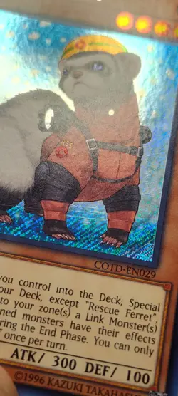 Yu-Gi-Oh! Rescue Ferret / COTD-EN029 UNLIMITED LP - Image 2