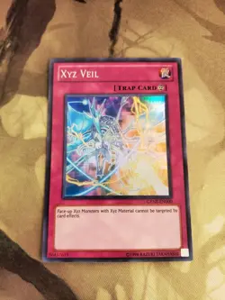 1X XYZ VEIL GENF-EN000 SUPER UNLIMITED VERY LIGHT PLAY YUGIOH - Image 1