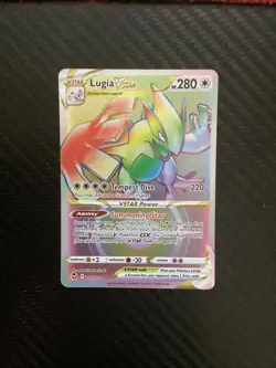 Lugia VSTAR - 202/195 - Pokemon Silver Tempest Secret Rare Card NM - Image 1