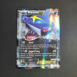 Pokemon Card Sharpedo EX Ultra Rare XY - Primal Clash 91/160 NM / MINT - Image 1