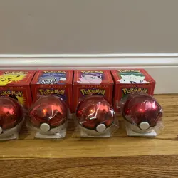 Pokemon 23k Burger King Gold Plated Trading Card Set Red Box Lot Of 6 - Sealed - Image 4