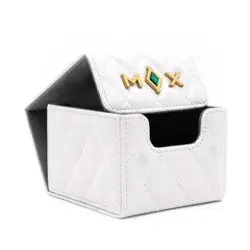 KMC Card Storage MOX Luxury 133+ Deck Box - White New - Image 2