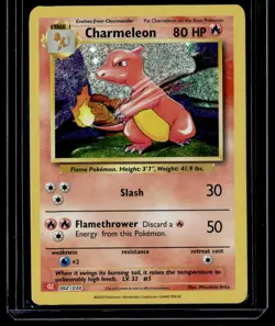 Charmeleon 002/034 CLC Pokemon Trading Card Game Classic Collection NM - Image 2