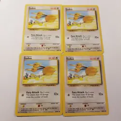 Doduo 048/102 Base Set Regular Pokemon Tcg Card Wotc Playset - Image 1