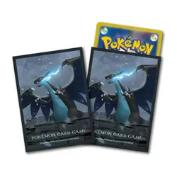 Pokemon Card Game Deck Shield Mega Charizard X Ancient Castle 64 Sleeves New - Image 1