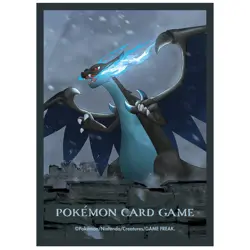 Pokemon Card Game Deck Shield Mega Charizard X Ancient Castle 64 Sleeves New - Image 2