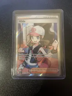 Hilda 164/086 Full Art Ultra Rare White Flare Pokemon TCG Trainer Card - Image 1