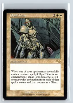 (4X) Opal Titan Urza's Saga Rare - MTG Magic the Gathering Card - Image 3
