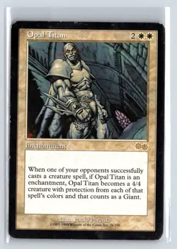(4X) Opal Titan Urza's Saga Rare - MTG Magic the Gathering Card - Image 5
