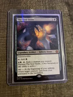 Spider Man Magic The Gathering "the Soul Stone" Non Foil Card Near Mint - Image 1