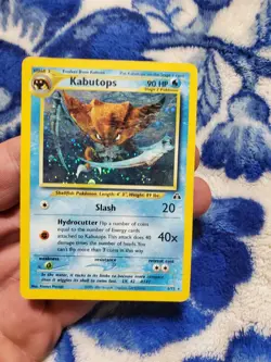 Kabutops 6/75 Neo Discovery Holo HP Damaged Pokemon card - Image 2