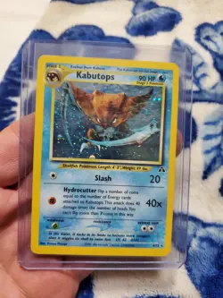 Kabutops 6/75 Neo Discovery Holo HP Damaged Pokemon card - Image 5