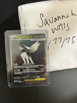 Mega Absol Ex 180 - Mega Evolution - English Pokemon Card - Image 1