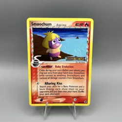 Smoochum 64/101 EX Dragon Frontiers Reverse Holo Stamped Pokemon Card - Image 1