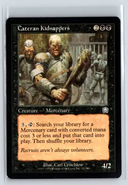 (4X) Cateran Kidnappers - Mercadian Masques - MTG Magic the Gathering Card - Image 5