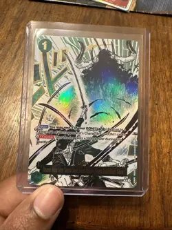 One Piece CCG Demonic Aura Nine-Sword Style Card OP012-036 - Image 1
