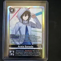 Digimon Card Game Arata Sanada BT22-091 R Cyber Eden - Image 1