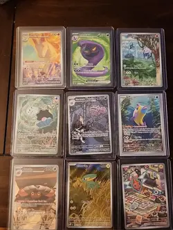 Pokemon TCG 9 Card Lot All NM-LP Condition All Cards Included - Image 1