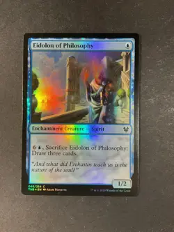 Eidolon of Philosophy - Foil - Theros Beyond Death - Magic the Gathering - MTG - Image 1