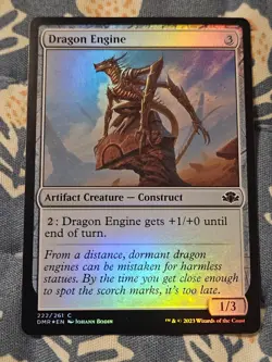 Dragon Engine x1 FOIL (222) Dominaria Remastered MTG Magic - Image 1