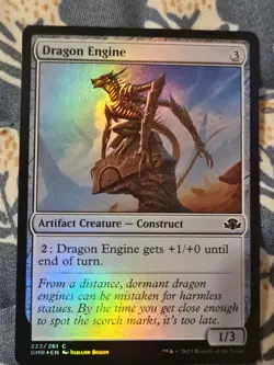 Dragon Engine x1 FOIL (222) Dominaria Remastered MTG Magic - Image 2