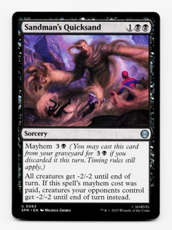 Sandman's Quicksand [Marvel's Spider-Man] MTG NM/M 💀 - Image 1