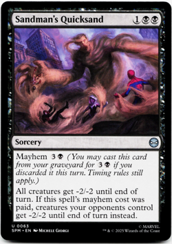 Sandman's Quicksand [Marvel's Spider-Man] MTG NM/M 💀 - Image 3