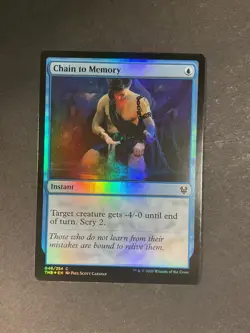 Chain to Memory - Foil - Theros Beyond Death - Magic the Gathering - MTG - Image 1