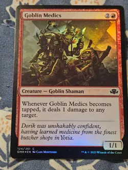 Goblin Medics FOIL Dominaria Remastered MTG Magic - Image 2