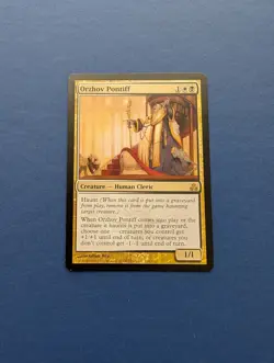 MTG Orzhov Pontiff: Guildpact #124 - NM - Image 1
