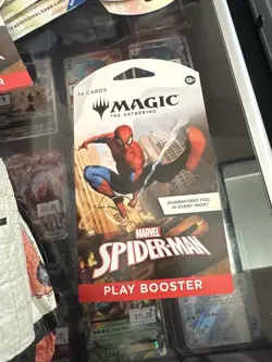 Spider-Man Magic The Gathering Booster Pack 14 Cards Sealed MTG Crossover Marvel - Image 1