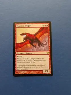 MTG Thunder Dragon: Knights vs. Dragons #61 - NM - Image 1