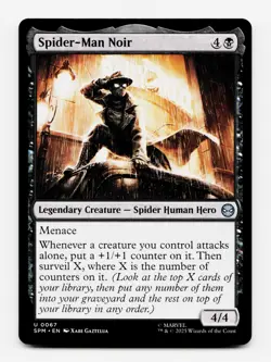 Spider-Man Noir [Marvel's Spider-Man] MTG NM/M 💀 - Image 1