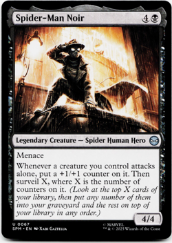 Spider-Man Noir [Marvel's Spider-Man] MTG NM/M 💀 - Image 3