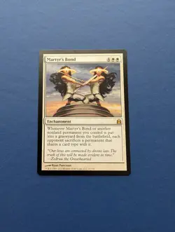 MTG Martyr's Bond: Commander #19 - NM-MT - Image 1