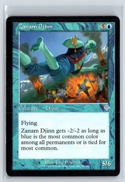 (3X) Zanam Djinn Invasion Uncommon - MTG Magic the Gathering Card - Image 3