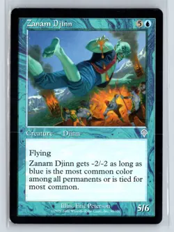 (3X) Zanam Djinn Invasion Uncommon - MTG Magic the Gathering Card - Image 5