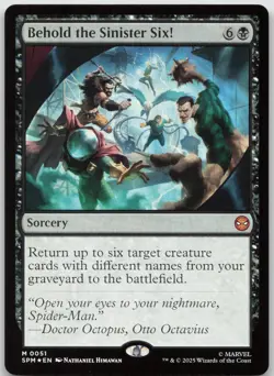 MTG 0051 M - Behold the Sinister Six! - Marvel's Spider-Man - Image 1