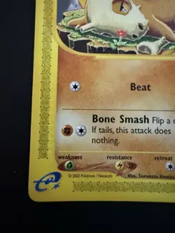 Pokemon TCG Cubone 2002 Expedition Base Set #103/165 Near Mint - Image 5